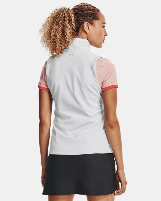 Women's UA Storm Revo Full Zip Vest, Gray, pdpMainDesktop image number 1